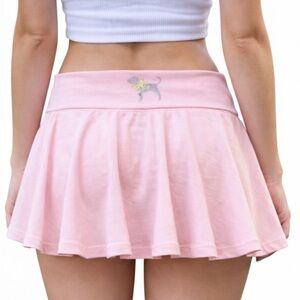 Limited edition PINK Victoria's Secret x LoveShackFancy collab skort